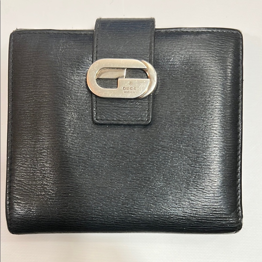 Gucci Black Leather Wallet